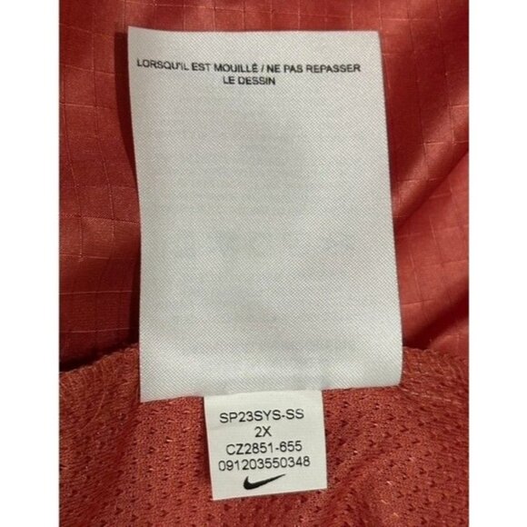 Nike Running Repel Reflective Jacket CZ2851-655 Rose Women 2X (XXL) NEW with TAG - Picture 8 of 15